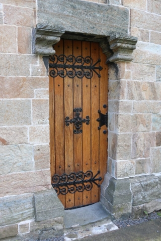 Door at St. Mary's Church