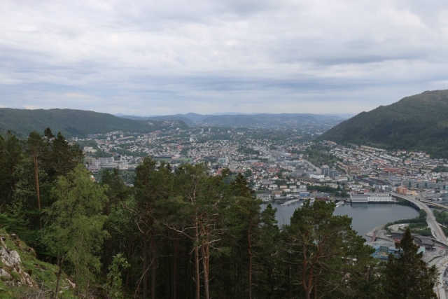 View from the Mountain of Fløyen